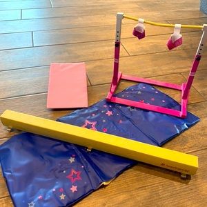 America Girl Doll Gymnastics Set